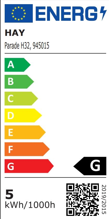 Parade Table Lamp Tischleuchte Hay H24 Moss grün