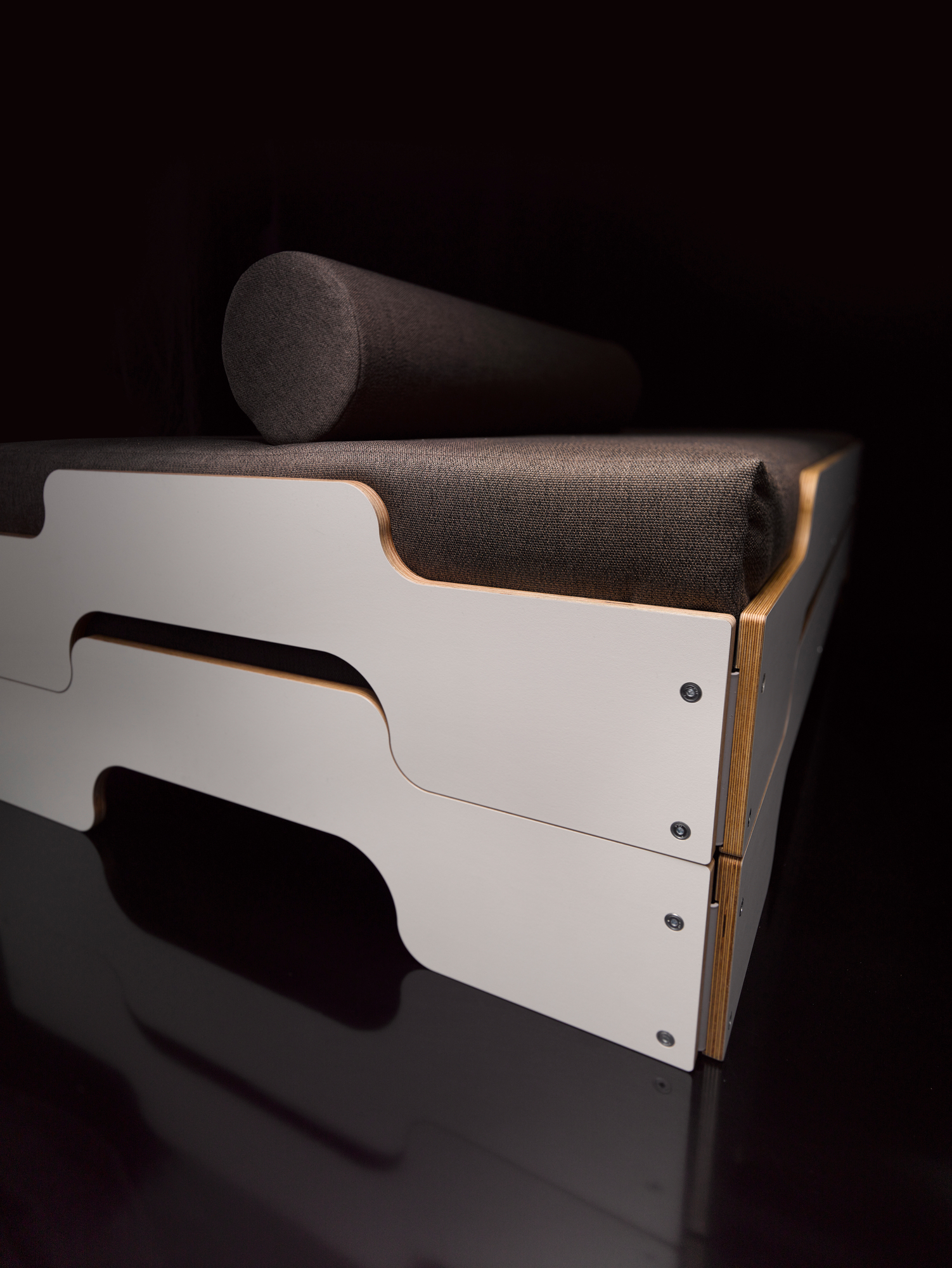 Stapelliege CPL Weiß Klassik Höhe Müller Möbelwerkstätten 200x90 cm