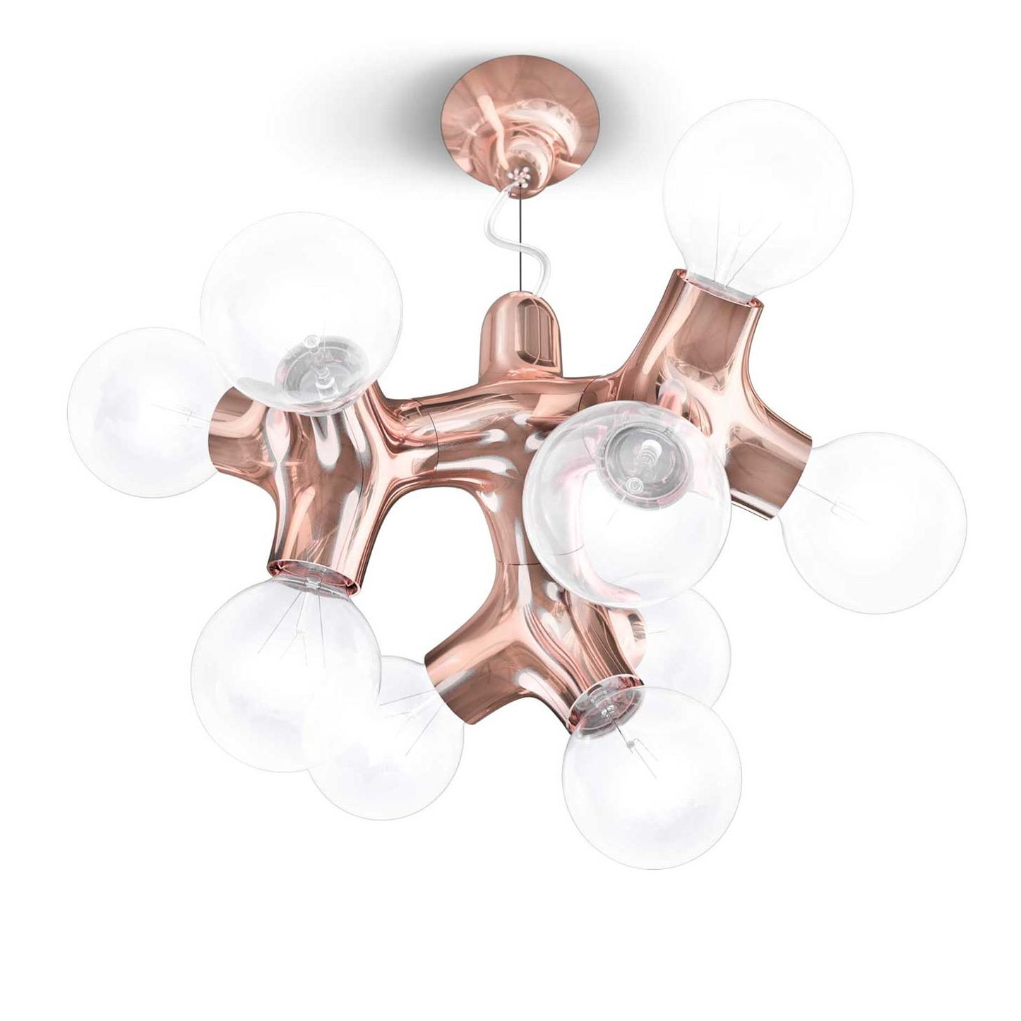 DNA Pendelleuchte Quattro-9.3 Kupfer Next