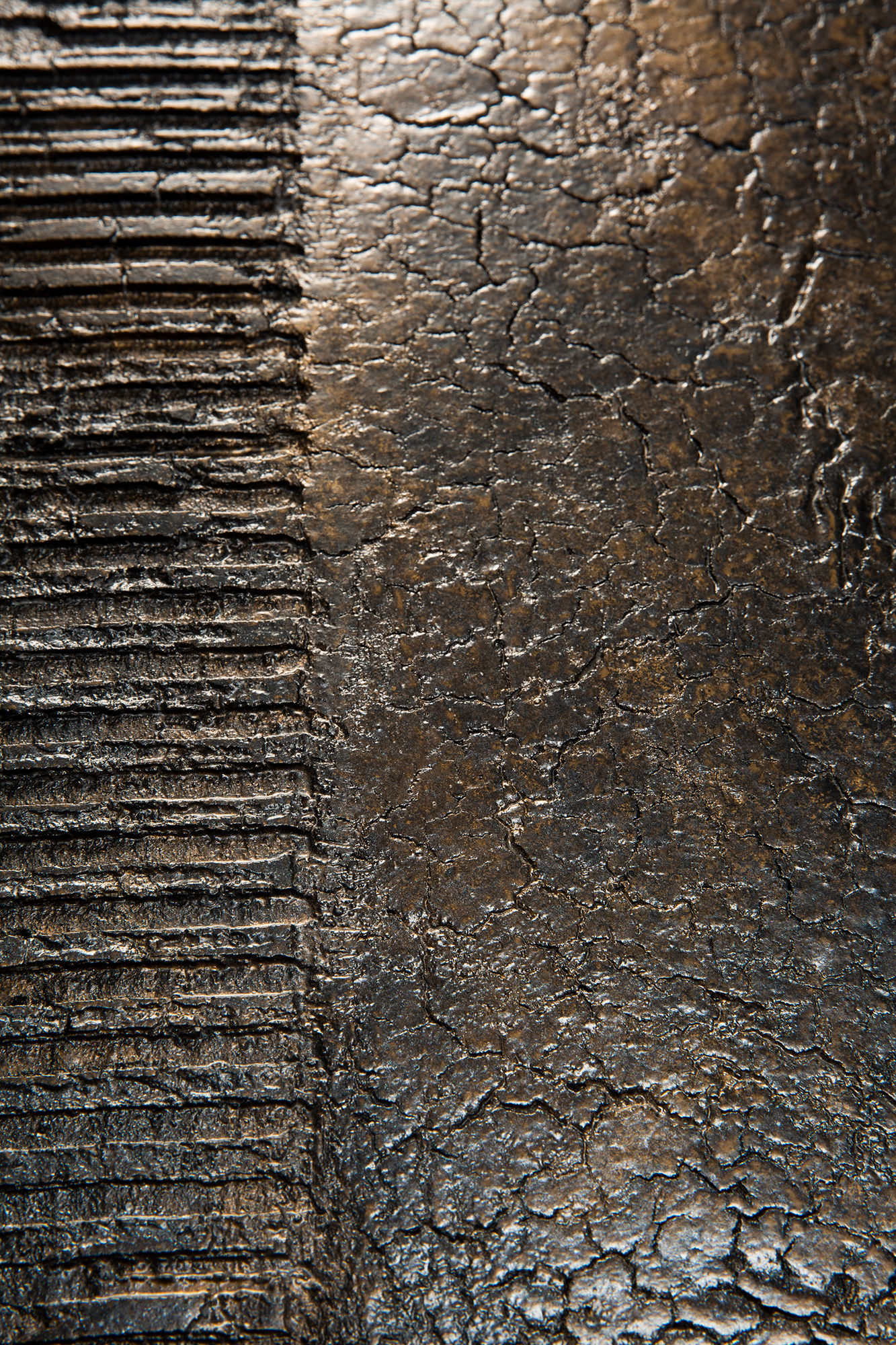 Luna Couchtisch Lava Linear Whisky Ethnicraft