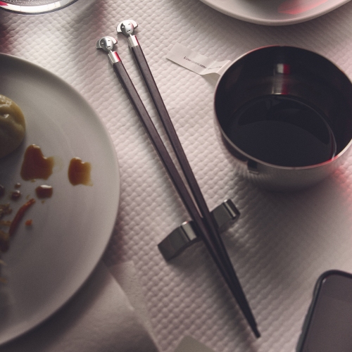 AM44SET1 Anna Stick Esstäbchen Alessi