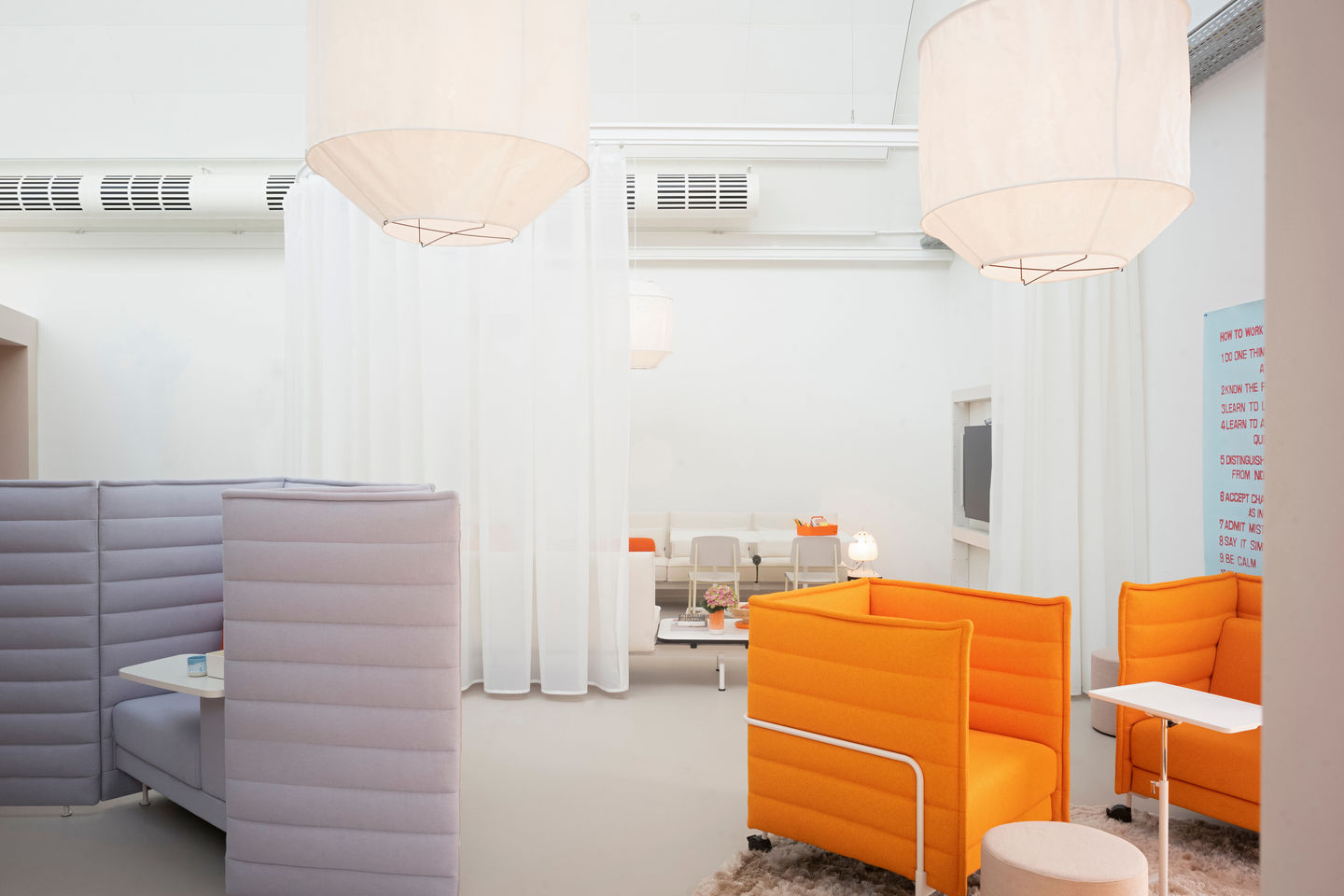 Alcove Plus Paravent 2-teilig Vitra