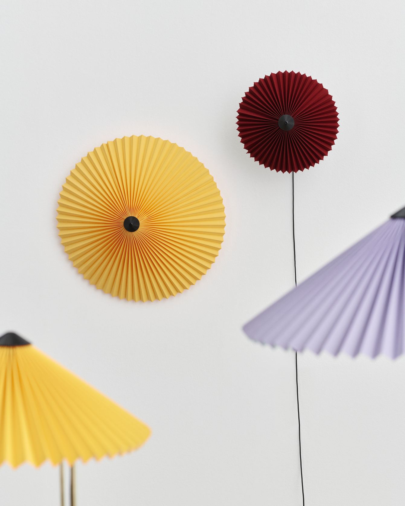 Matin Flush Wandleuchte 50 cm Hay 