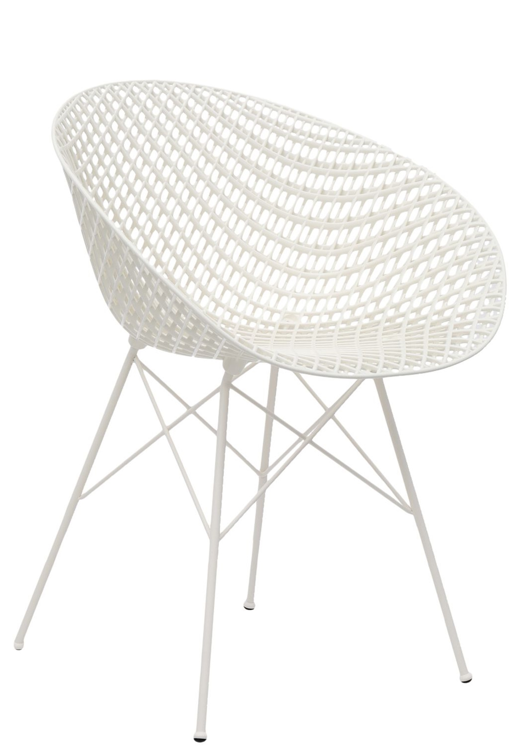 Smatrik Outdoor Stuhl Kartell Weiß