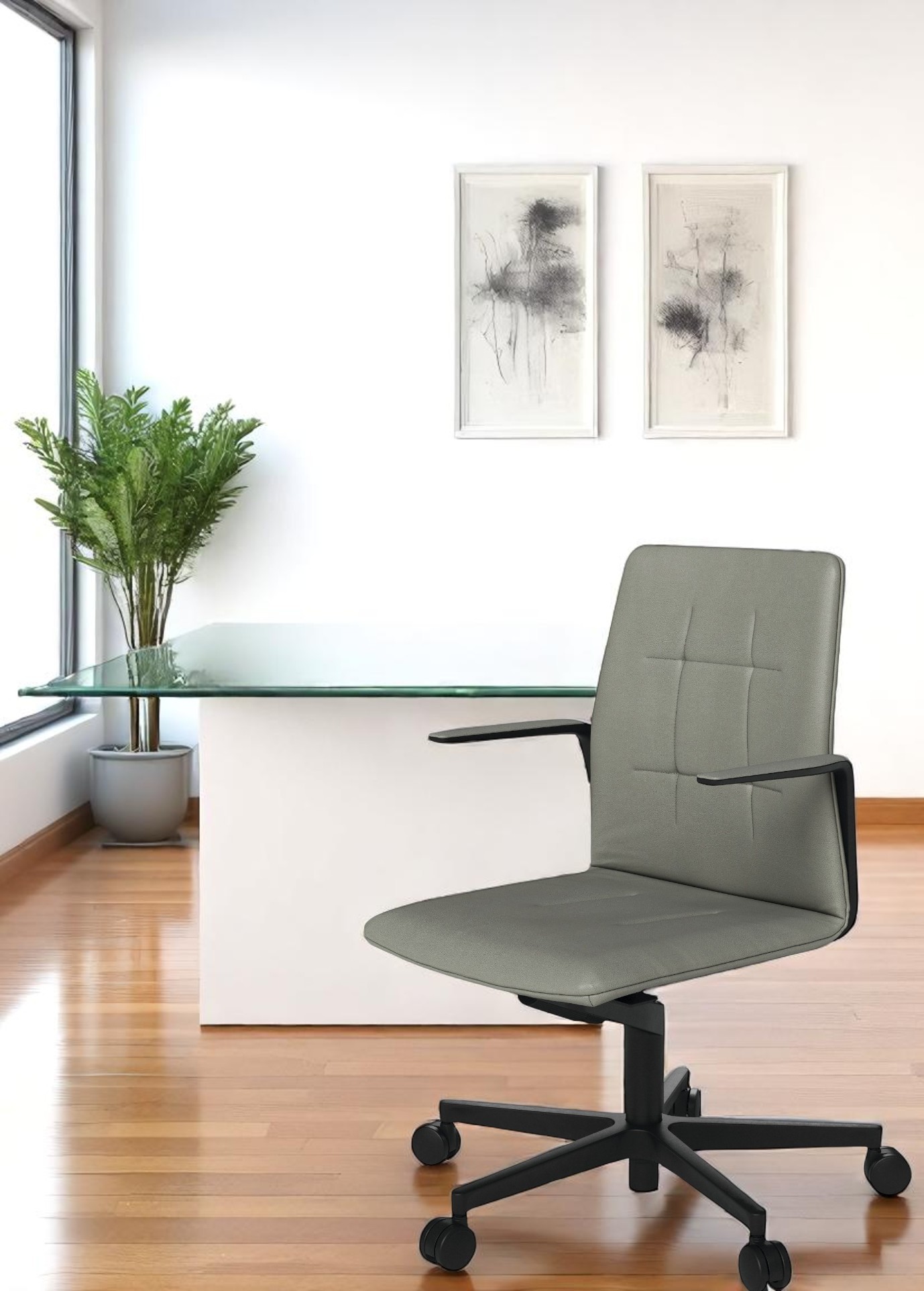 Leadchair Evo Drehstuhl / Bürodrehstuhl mit Fünfsternfuß Walter Knoll