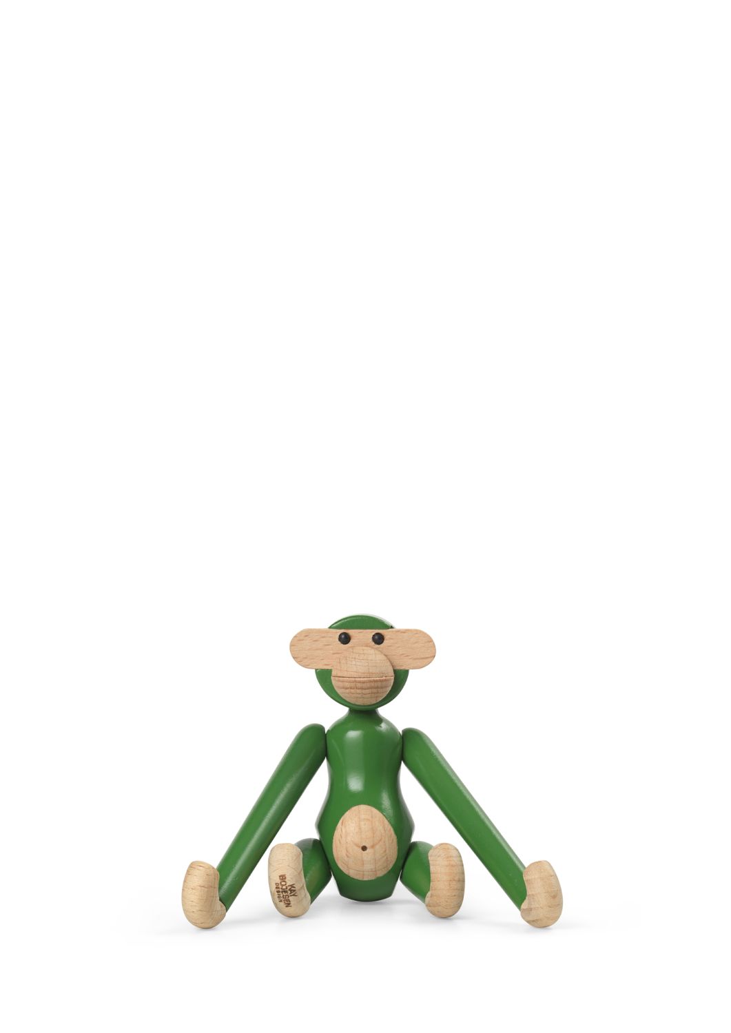 Affe Mini farbig Kay Bojesen Vintage Grün