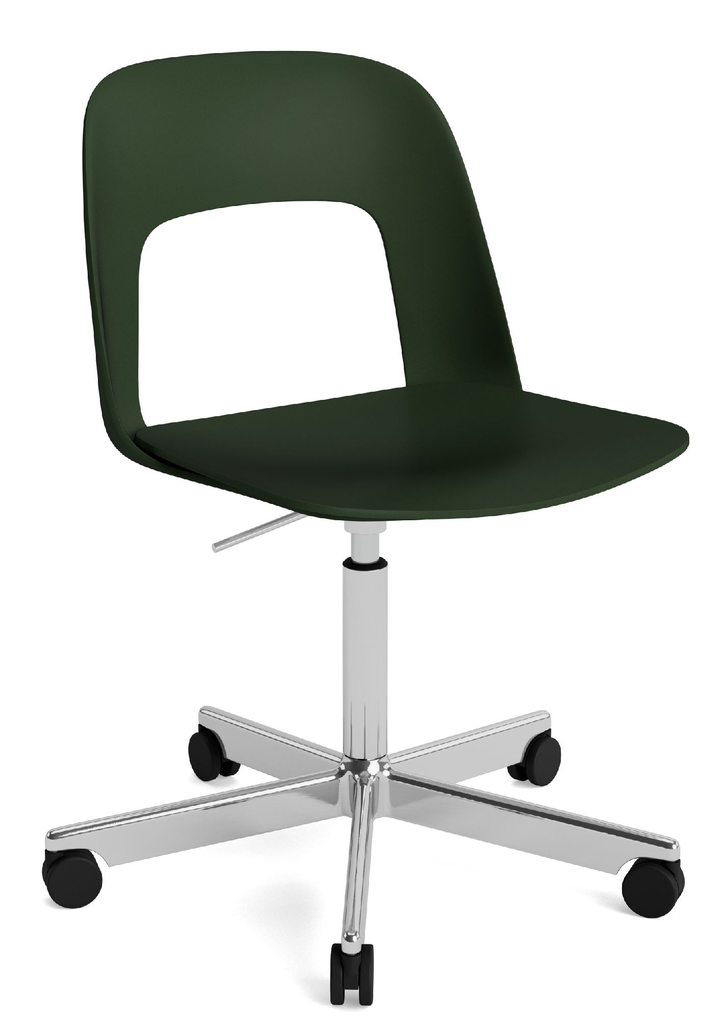 Layout Side Chair 141 5-Stern Drehfuß Stuhl Hay