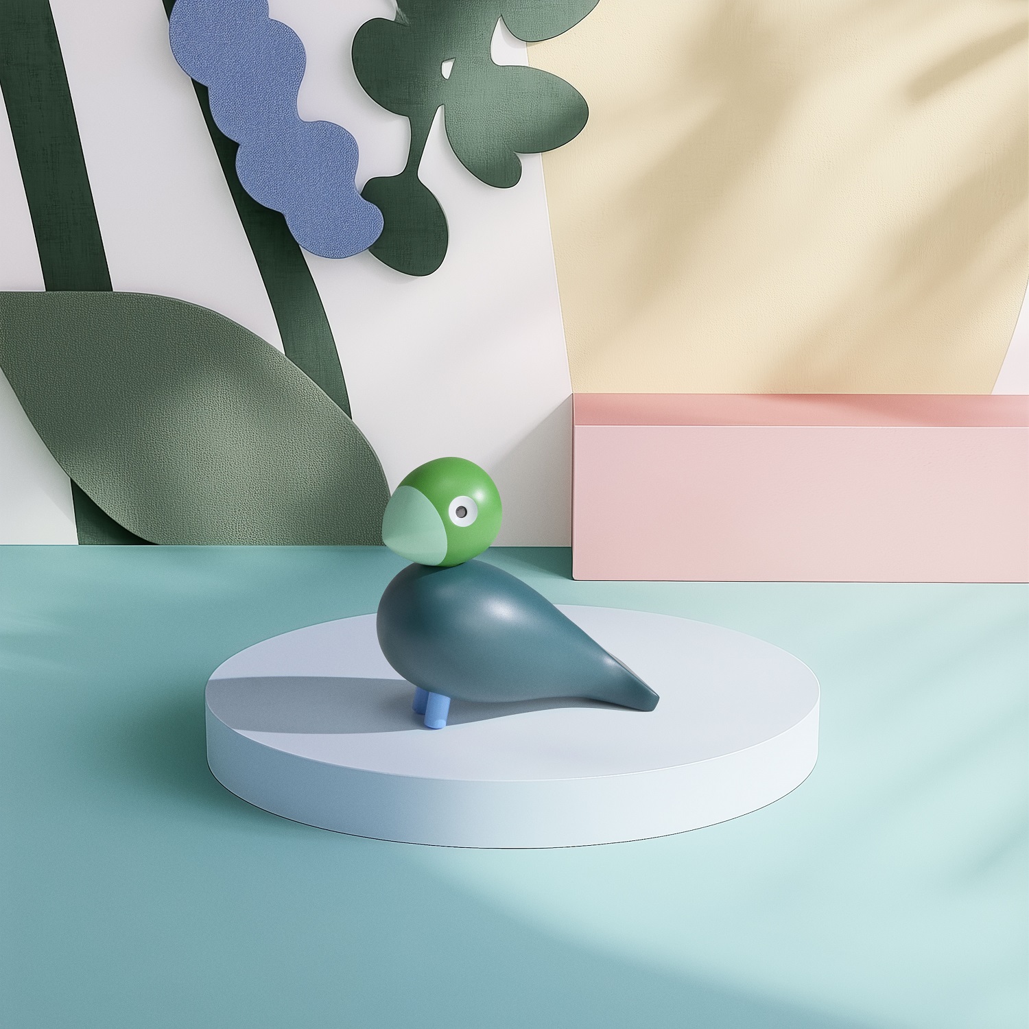 Birk Year Bird 2026 H12.5 cm Dunkelgrün LIMITED EDITION Kay Bojesen