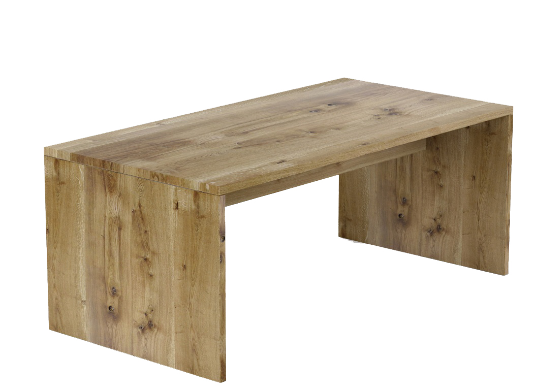 Treet Trebord Konferenztisch aus hellem Holz, ideal für moderne Büros und Besprechungsräume.