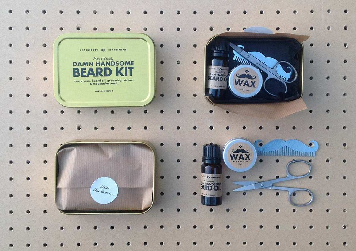 Beard Grooming Kit Bartpflege-Set Men's Society