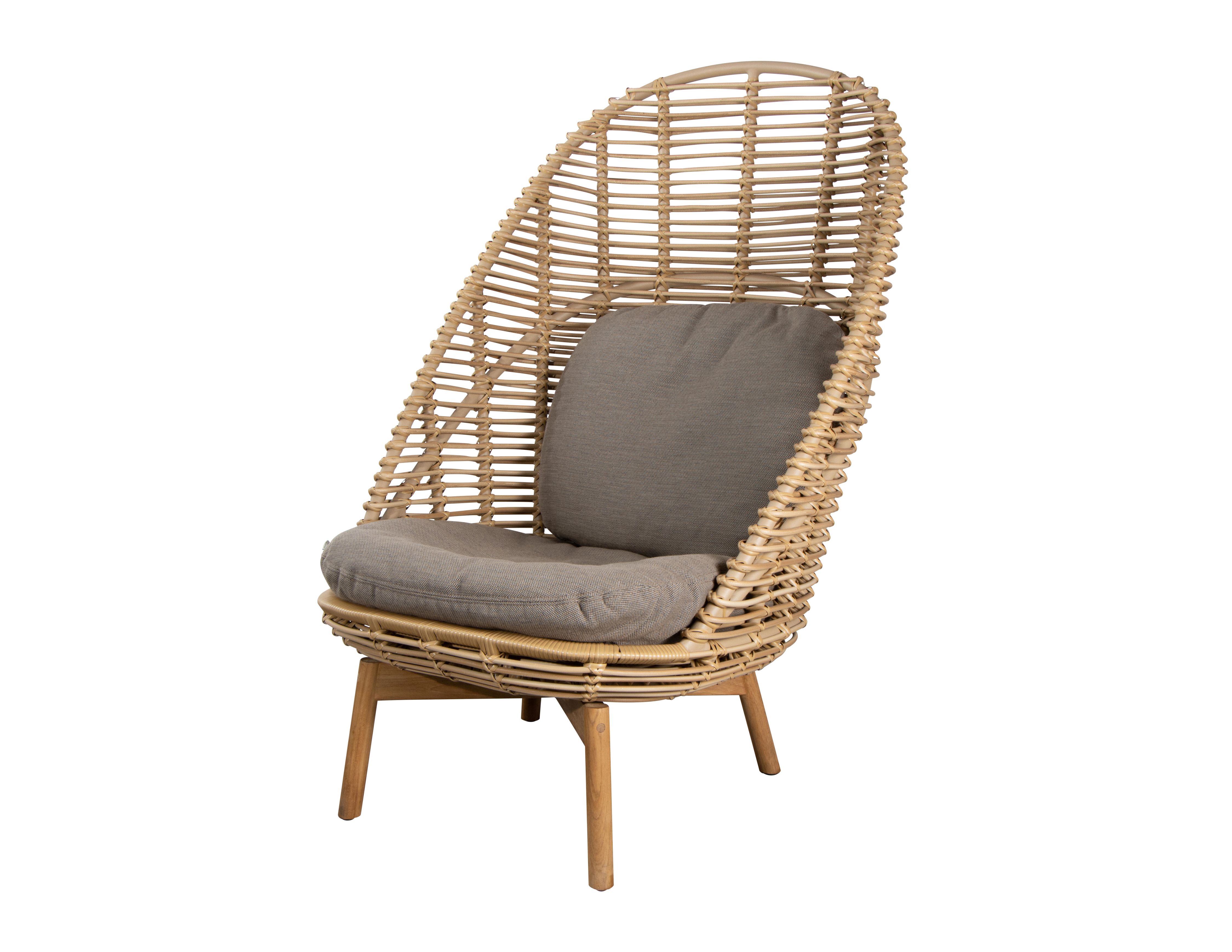 Hive Sessel von Cane-Line mit Rücken- und Sitzpolster, Lounge-Sessel aus Rattan.