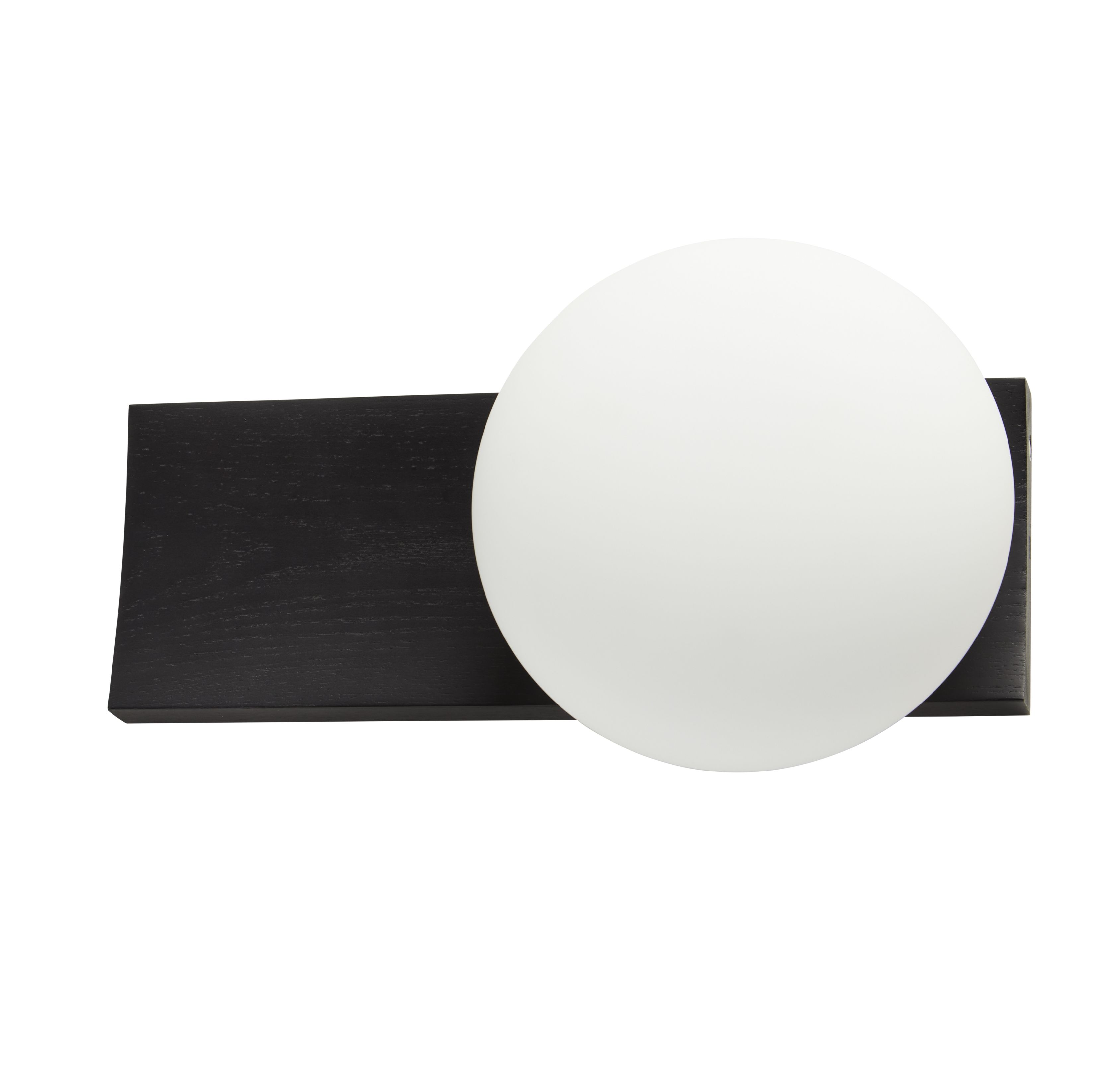 Dew Tisch und Wandleuchte Esche schwarz lackiert Woud