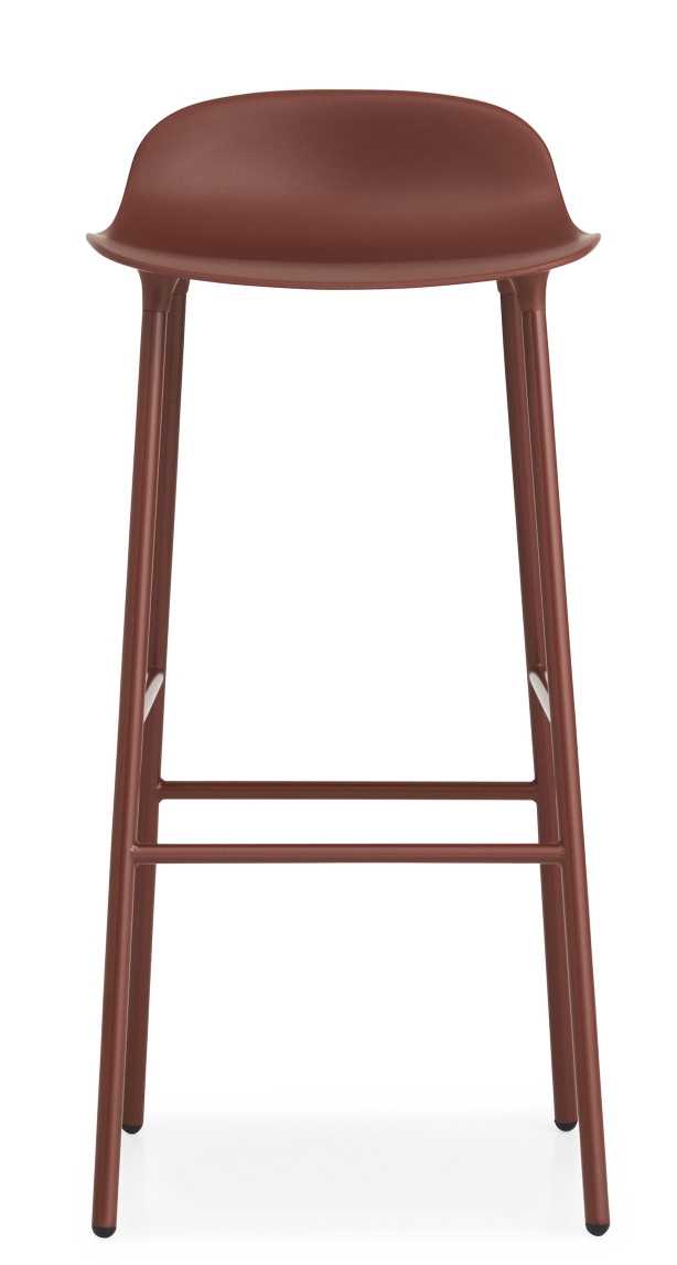 Form Barstool Barhocker H 75 cm Stahl Normann Copenhagen
