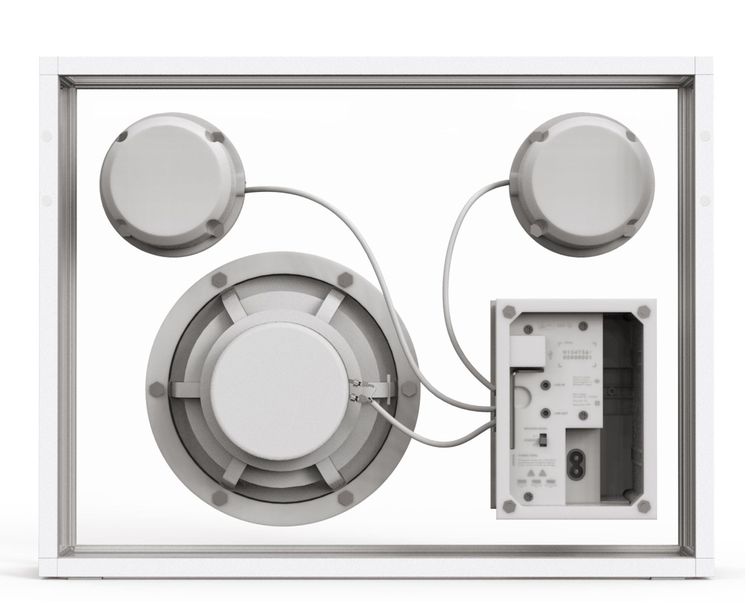 Transparenter Lautsprecher Transparent