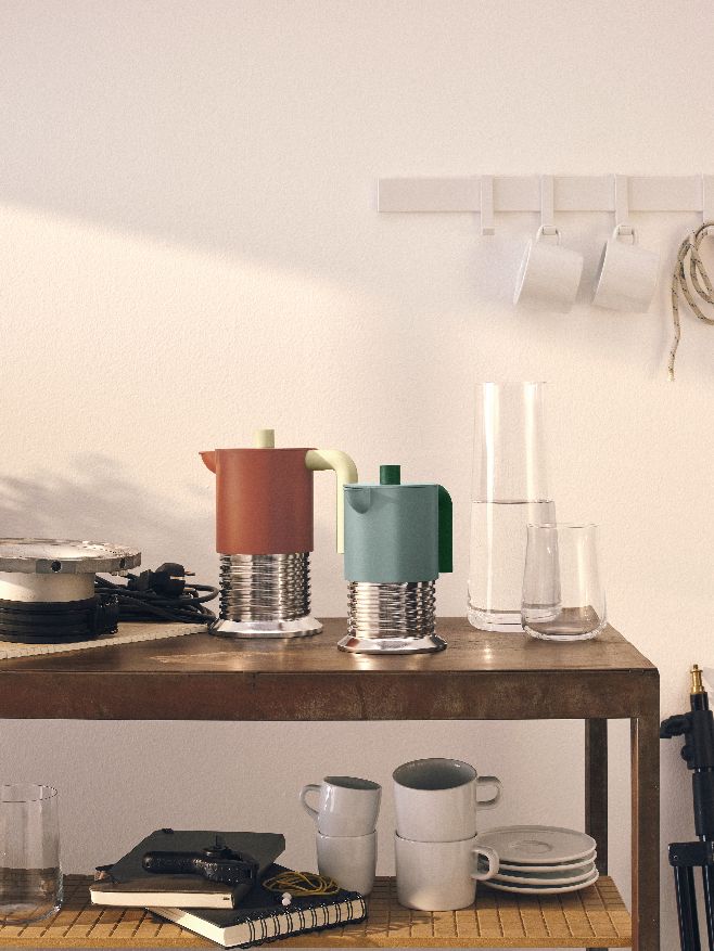 PM01/3 Vite Espressokocher für 3 Tassen Alessi