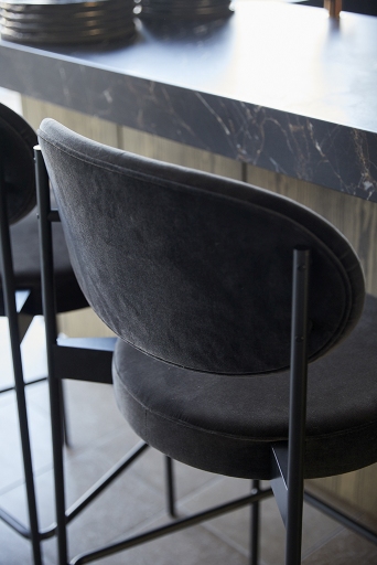 Series 430 Bar Stool Barhocker 75 cm SCHWARZ / REMIX 123 Verpan EINZELSTÜCK