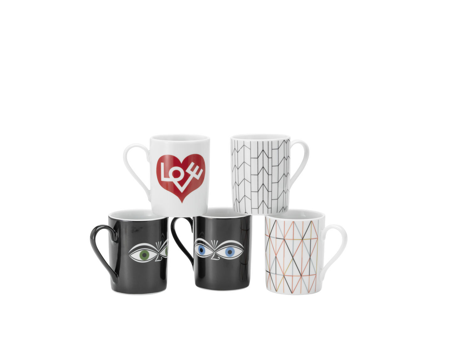 Coffee Mugs Eyes Tasse Vitra Grün