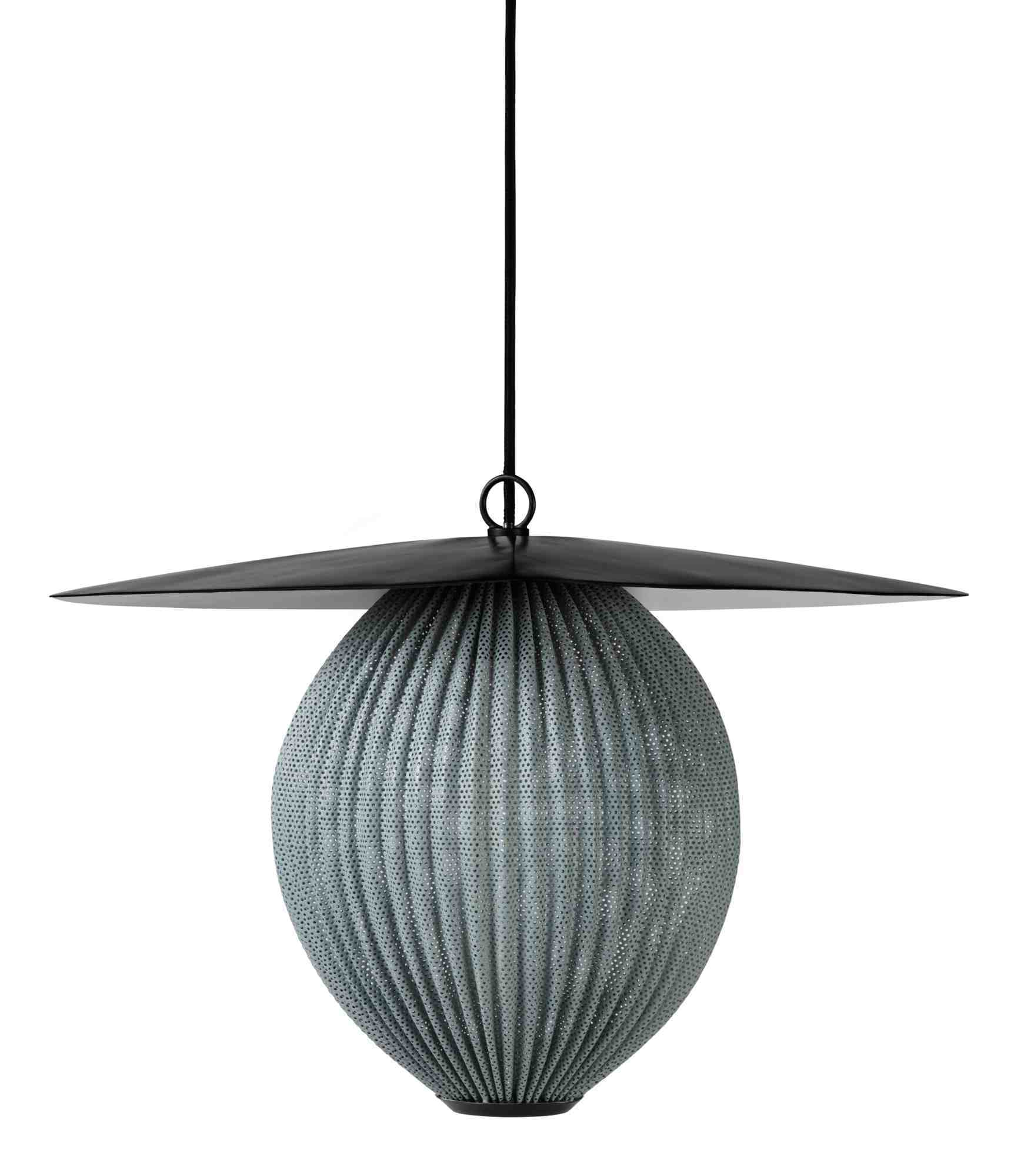 Satellite Pendant Lamp M Pendelleuchte Steingrau Gubi