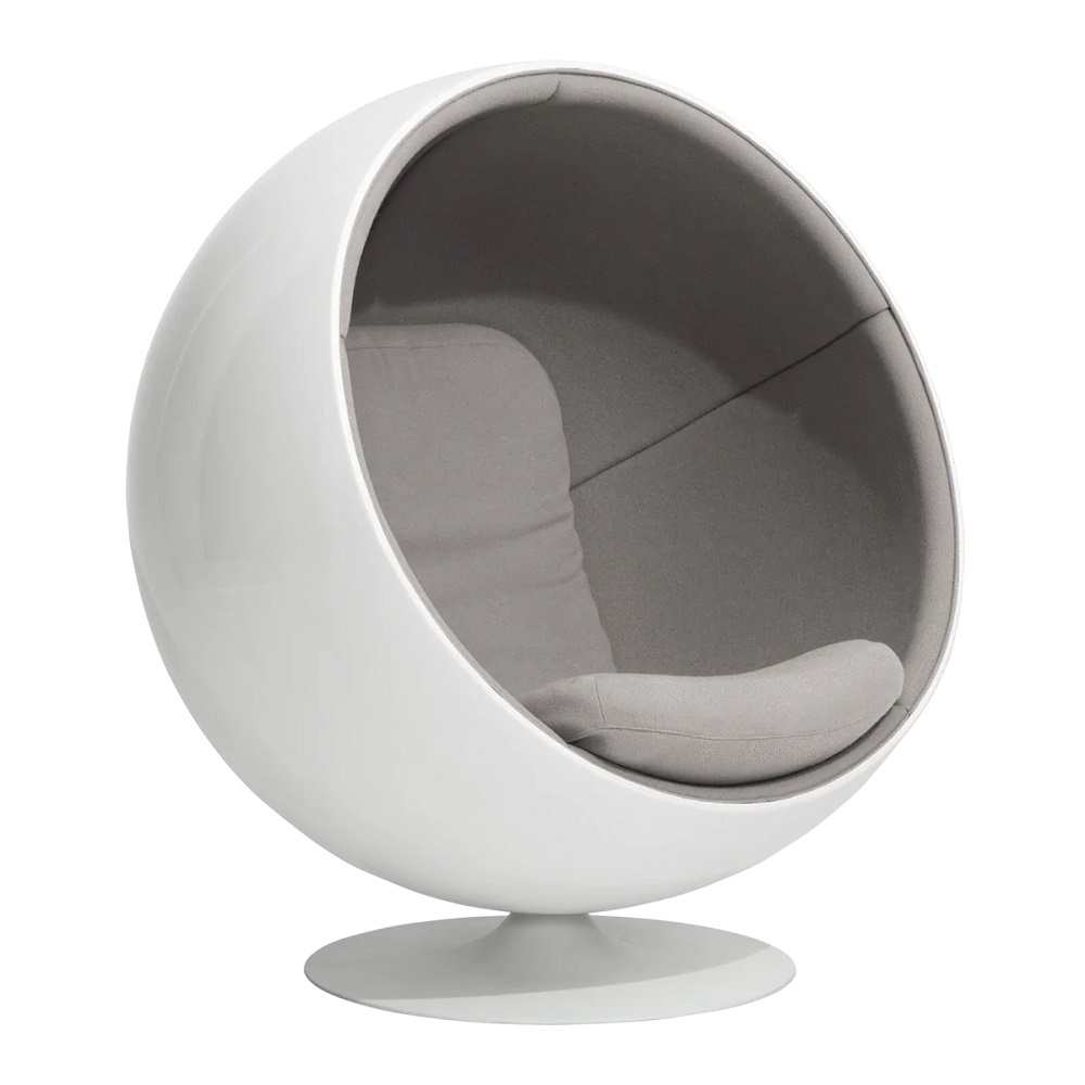 Ball Chair Sessel Hellgrau 10 Eero Aarnio Originals