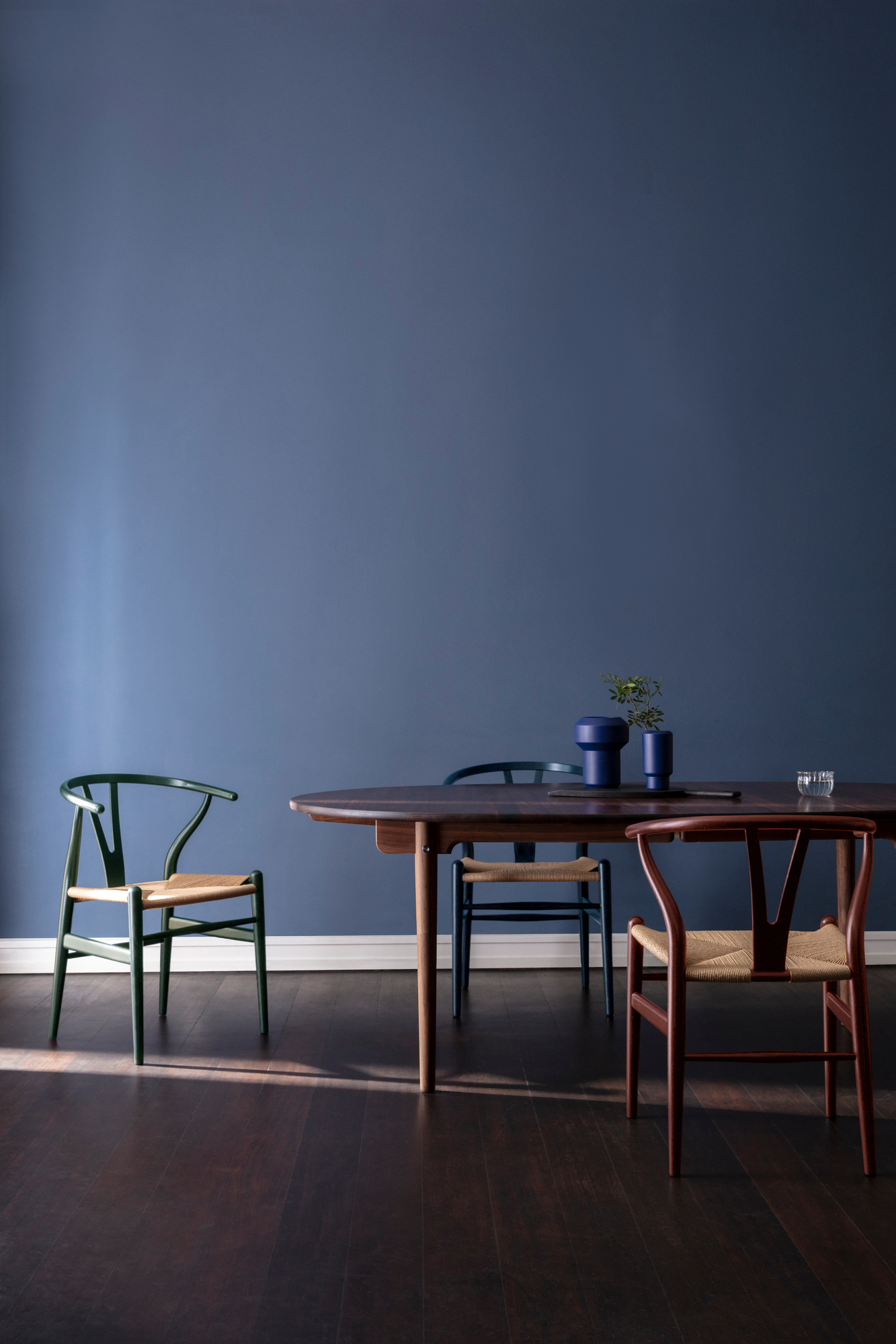 CH24 Wishbone Chair Russet & Blues oder Harmony Stuhl Carl Hansen & Søn - LIMITED EDITION