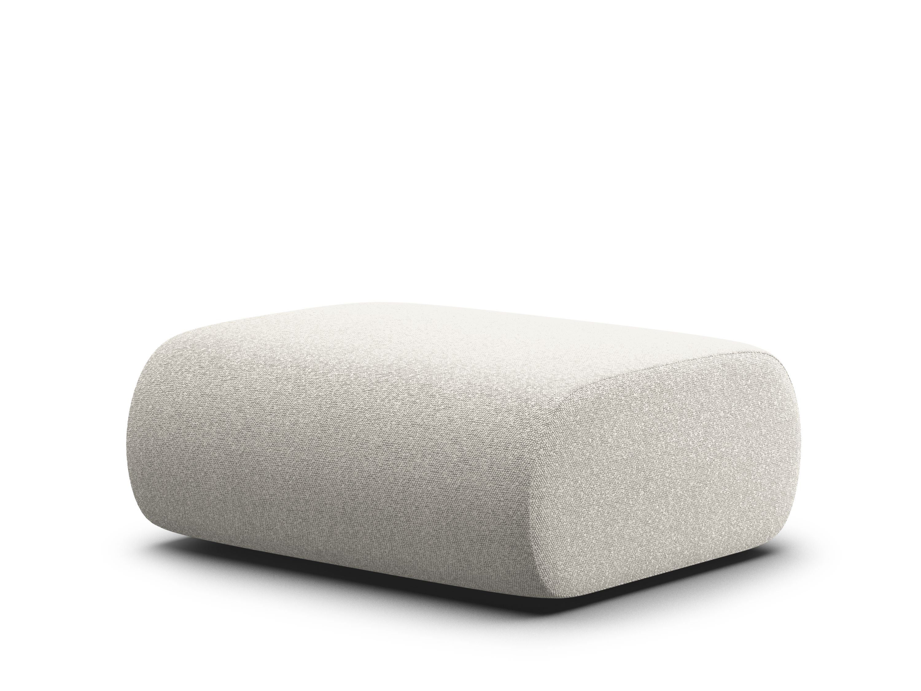 OLA Sofa Pouf Bouclé moon white - Promise 091 / Bezug nicht abnehmbar OUT