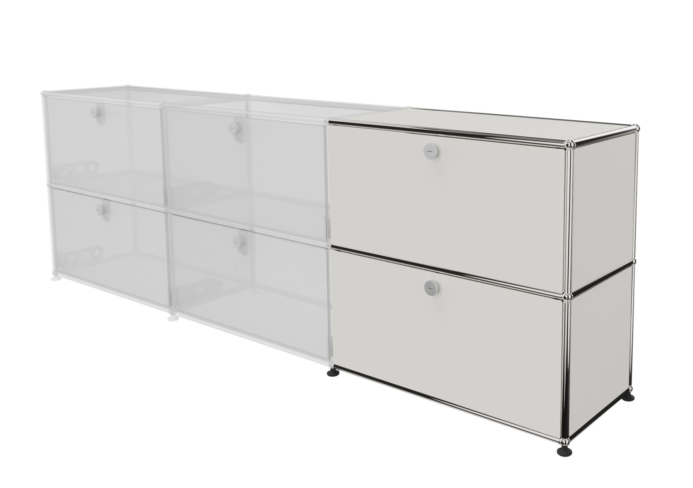 USM Haller Erweiterungsset horizontal Klappen 2 