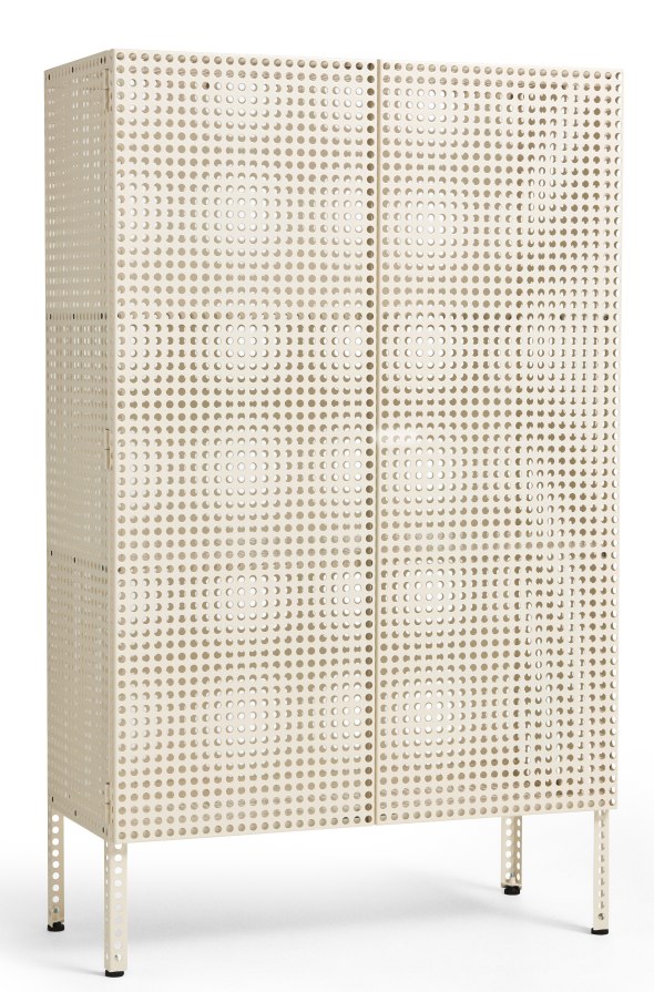 Perforated Cabinat Floor Large Sideboard Hay
