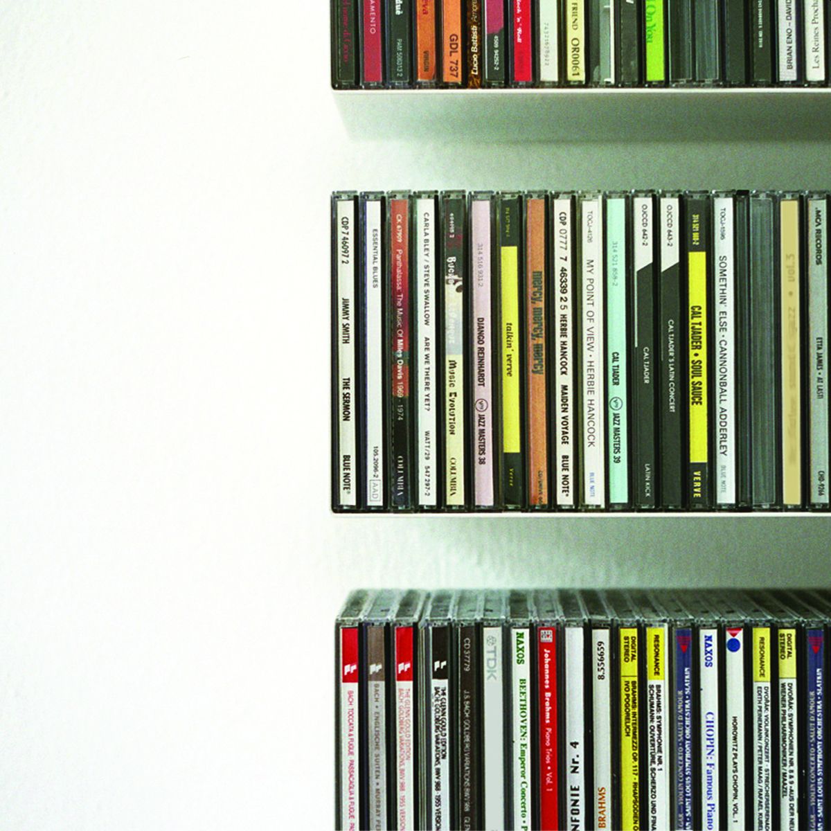 CD-Regal Linea1 by Müller Möbelwerkstätten