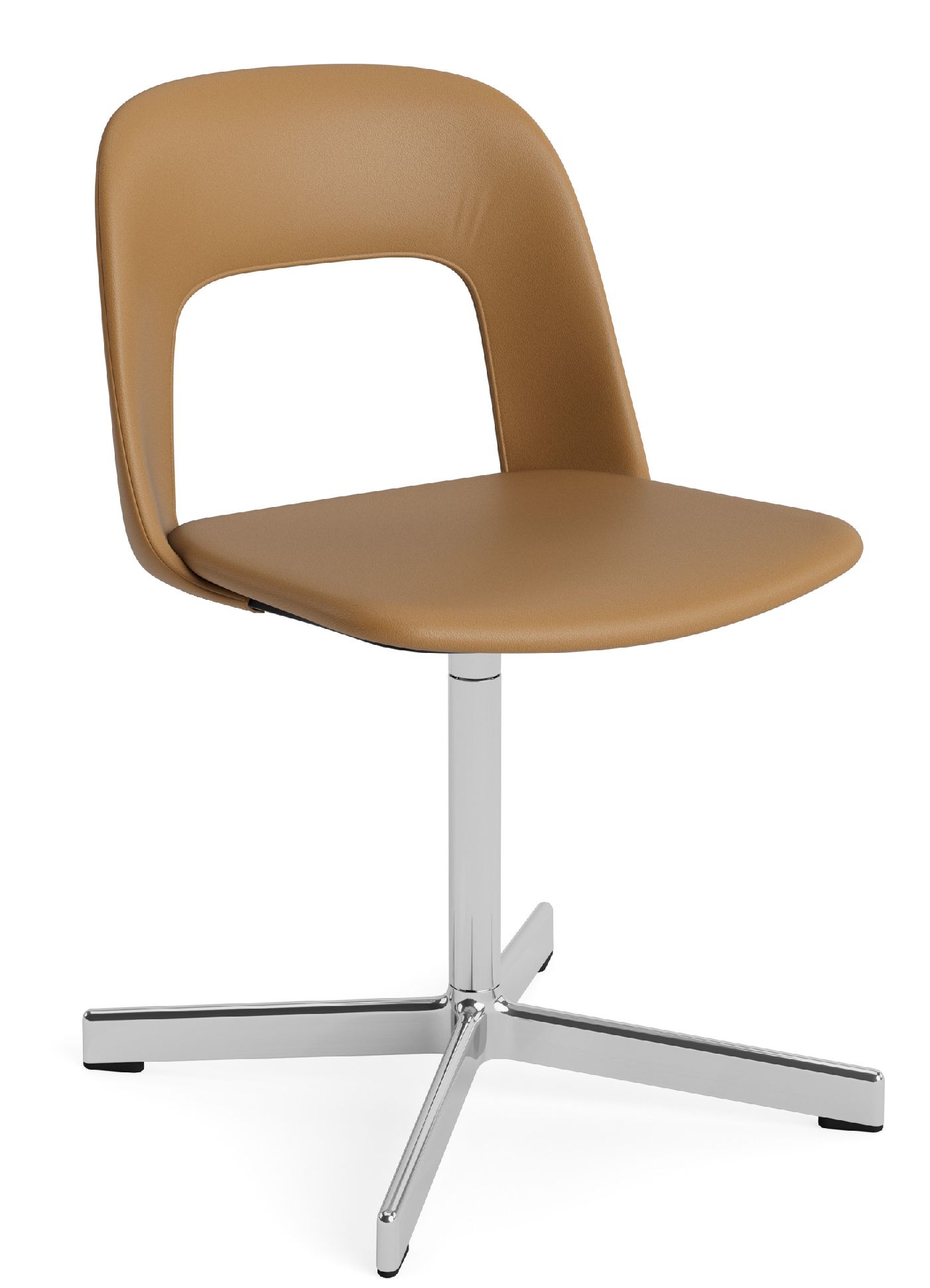 Layout Side Chair 134 4-Stern Drehfuß Stuhl Hay