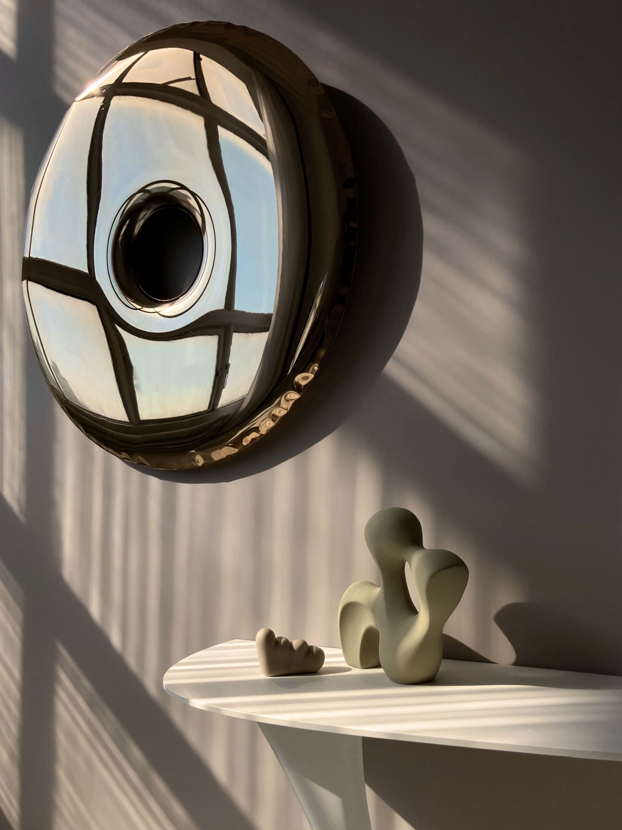 Rondo Spiegel Aurum Gold Zieta