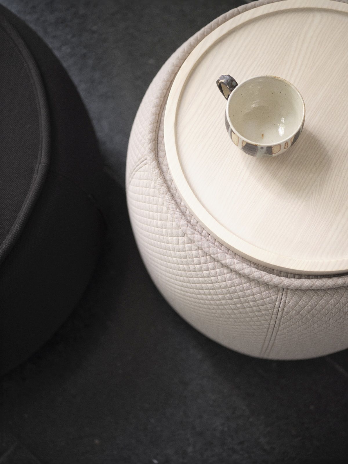 CONGA Tray Tablett Eiche für Hocker Softline