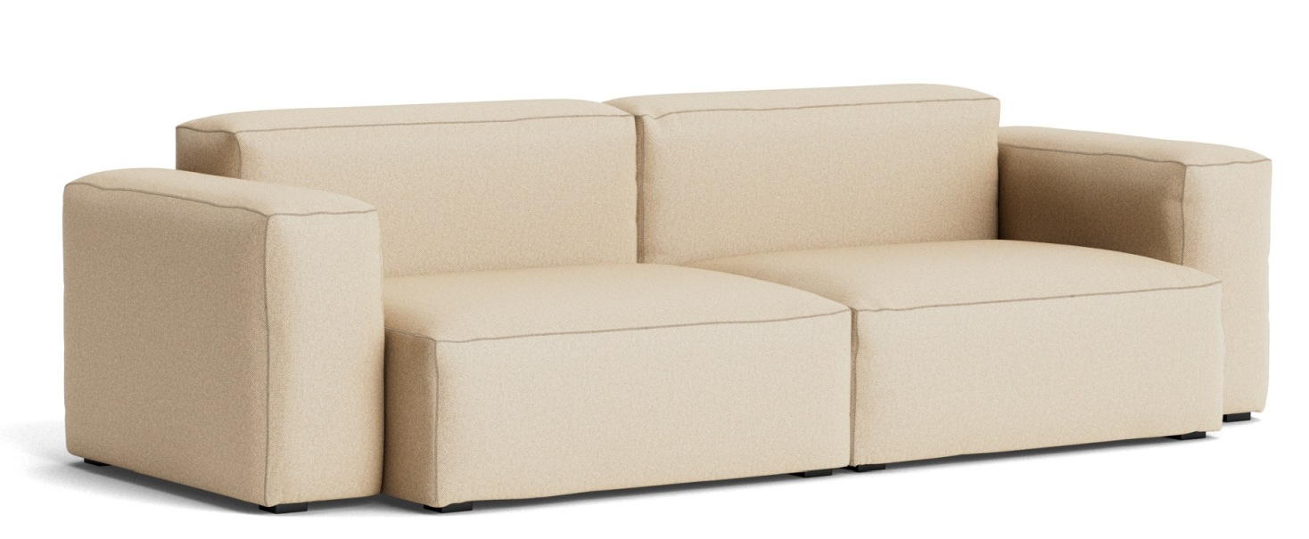 Mags Soft Sofa 2,5-Sitzer Combination 1 Low Armrest Hay Stoff Hallingdal 220