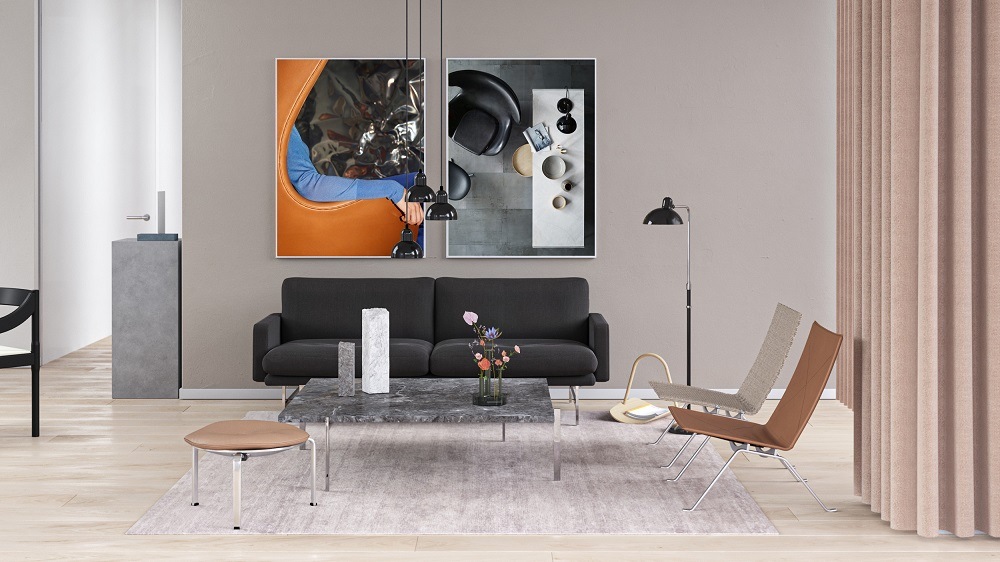 PK 33 / PK33 Hocker Fritz Hansen