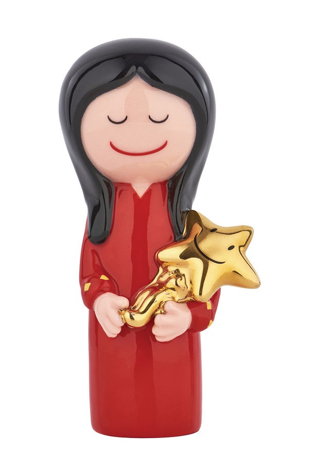 AGJ01 18 Figlio delle stelle Porzellanfigur Alessi