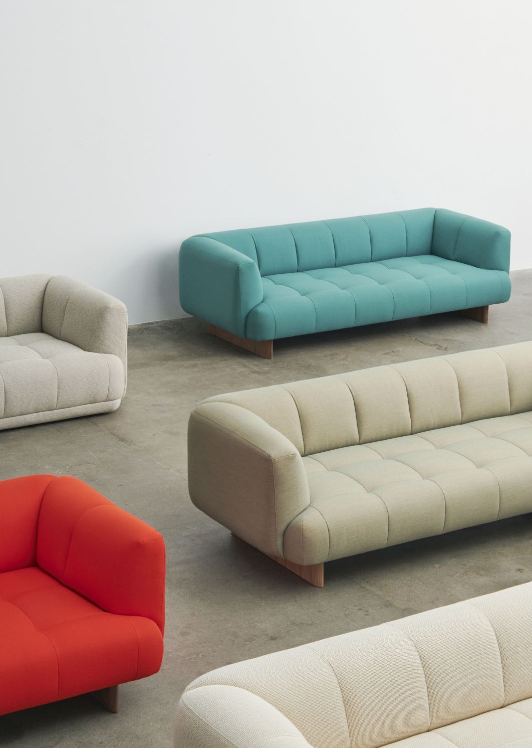 Quilton Lift Sofa 2-Sitzer Hay