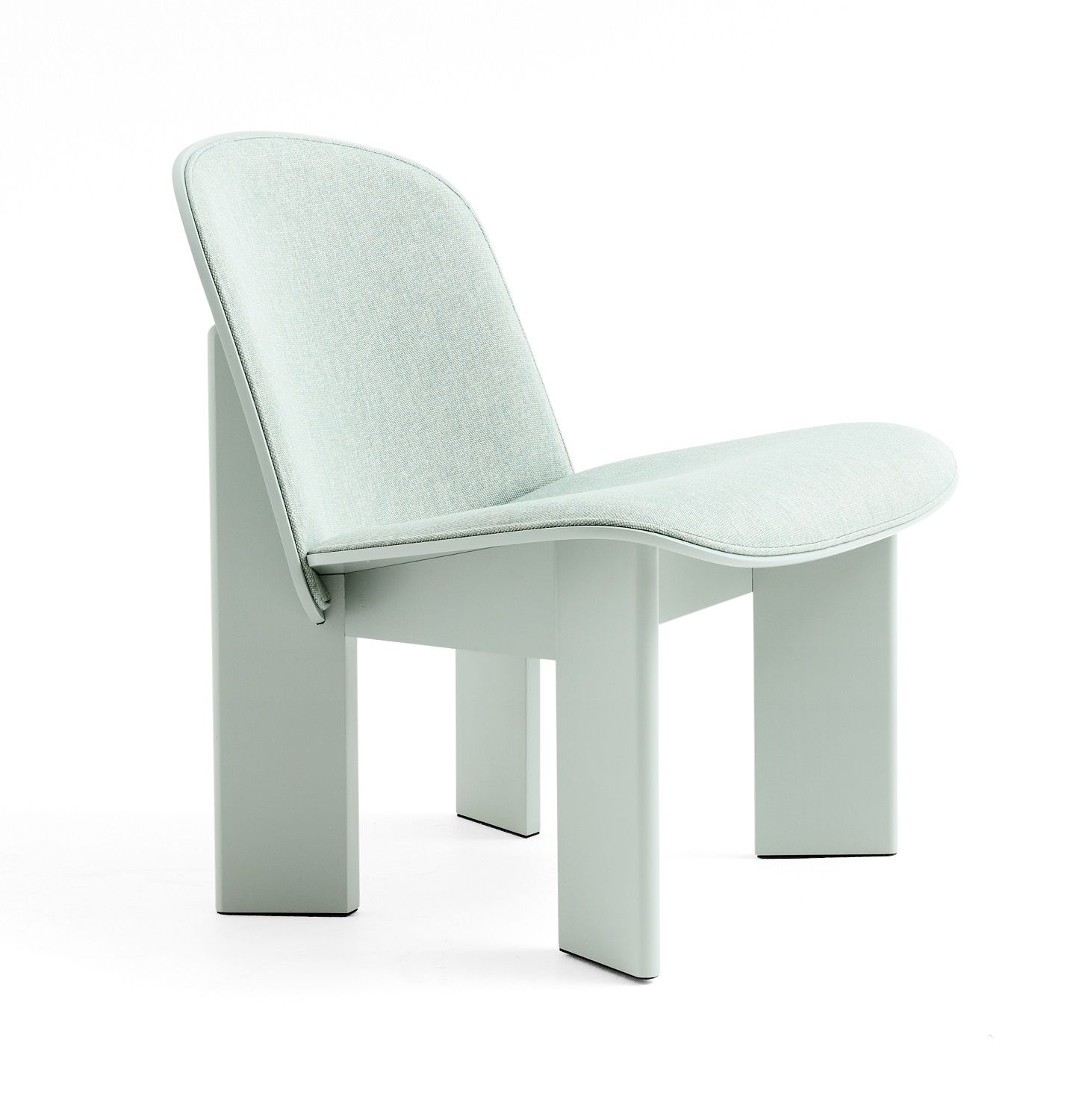 Heller Chisel Lounge Chair Sessel von Hay, vollgepolstert, modernes Design für Wohnzimmer.