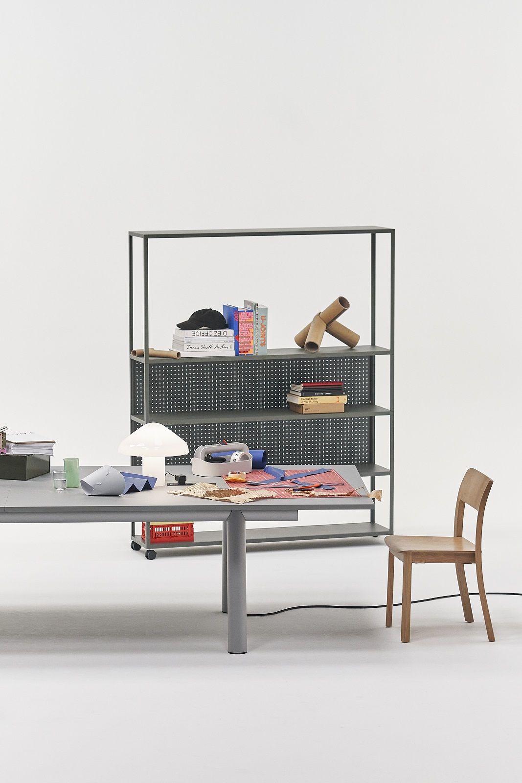 Boa Table Tisch / Konferenztisch B 420 x T 110 x H 75 cm Hay