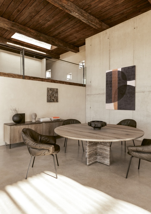 BC17 T-Rox Tisch rund Esstisch Janua