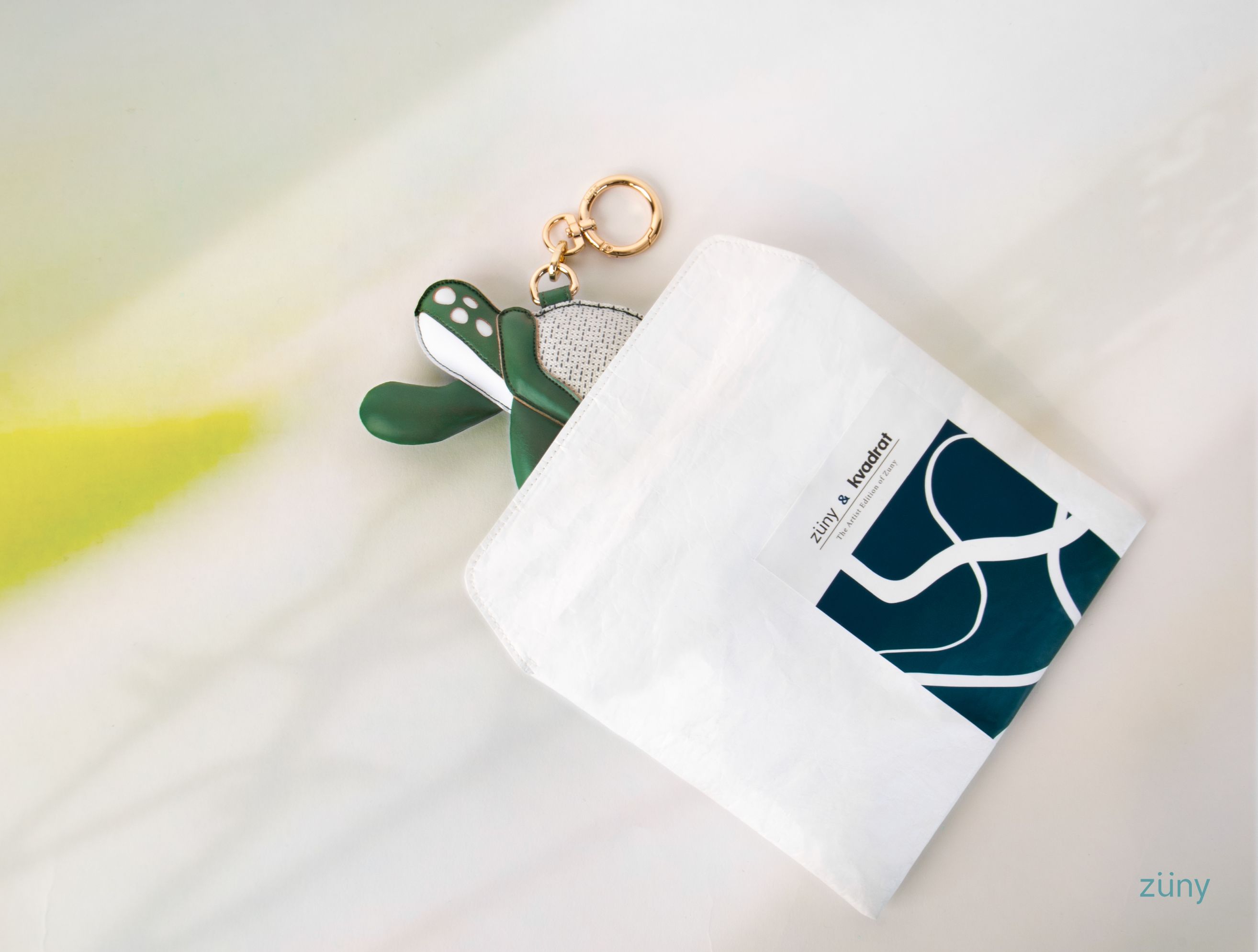 Bag Charm Taschenanhänger Schildkröte Toby Züny x KVADRAT