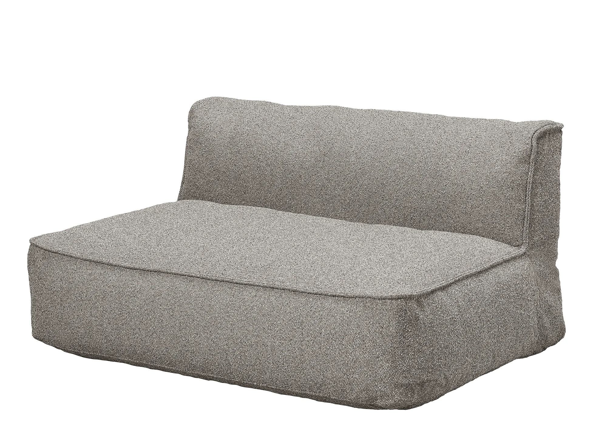 Blomus Grow Outdoor Modul: Graues 2-Sitzer Lounge Möbel für Garten und Terrasse.