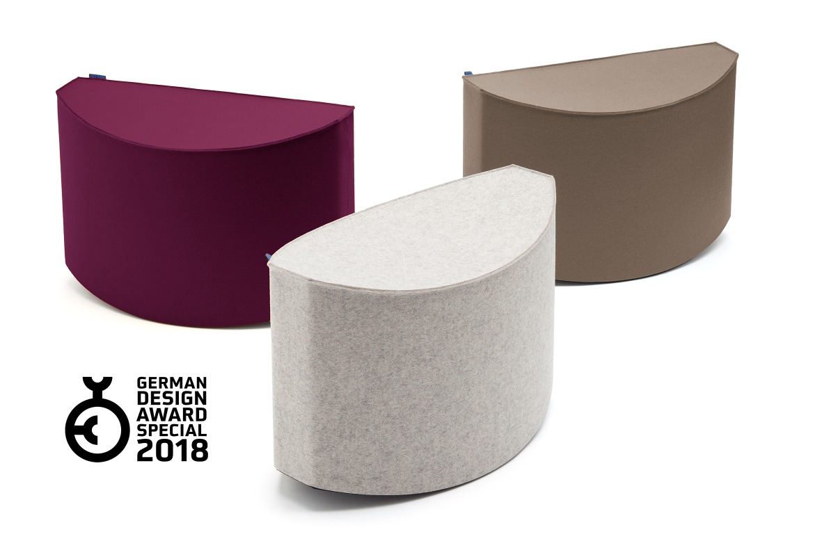 Enno wippendes Oval Sitzmöbel HEY - SIGN by BWF Group