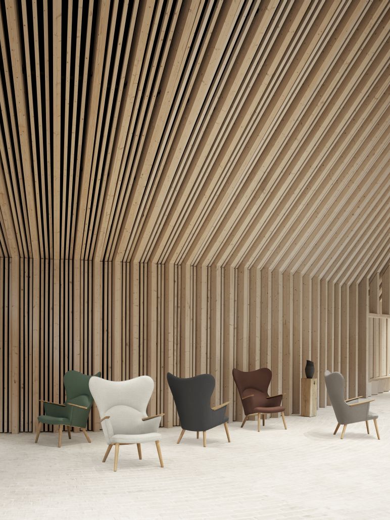 CH78 Umber Mama Bear Sessel Carl Hansen & Søn LIMITIERTES AKTIONSMODELL