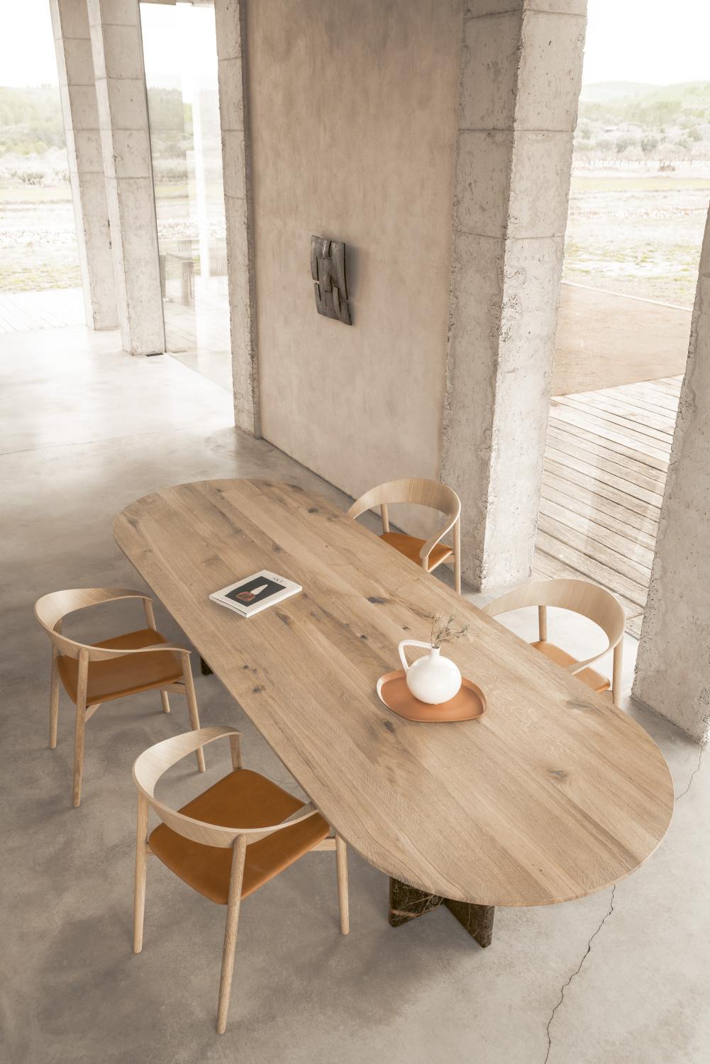 BC17 T-Rox Tisch oval Esstisch Janua 