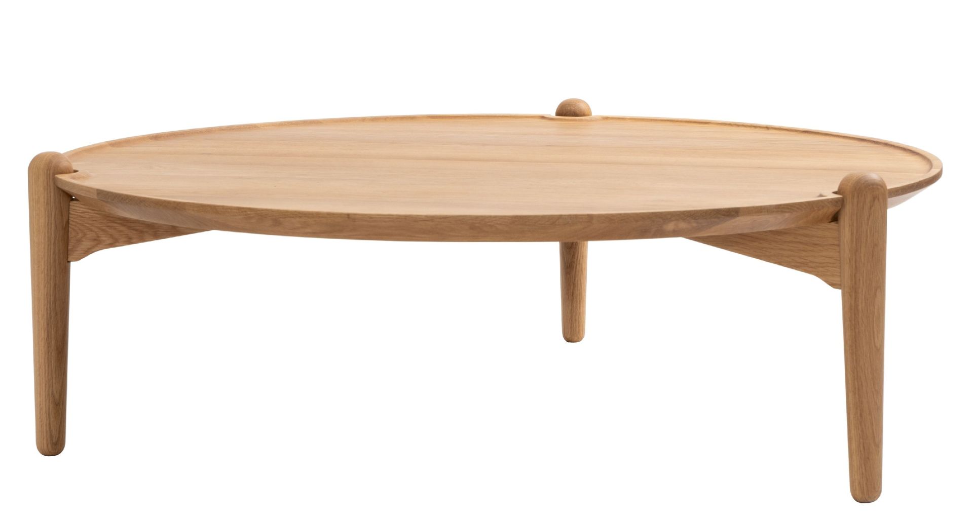 Aria Table Couchtisch EICHE NATUR / LOW Ø 90 x H 30 cm Design House Stockholm EINZELSTÜCK