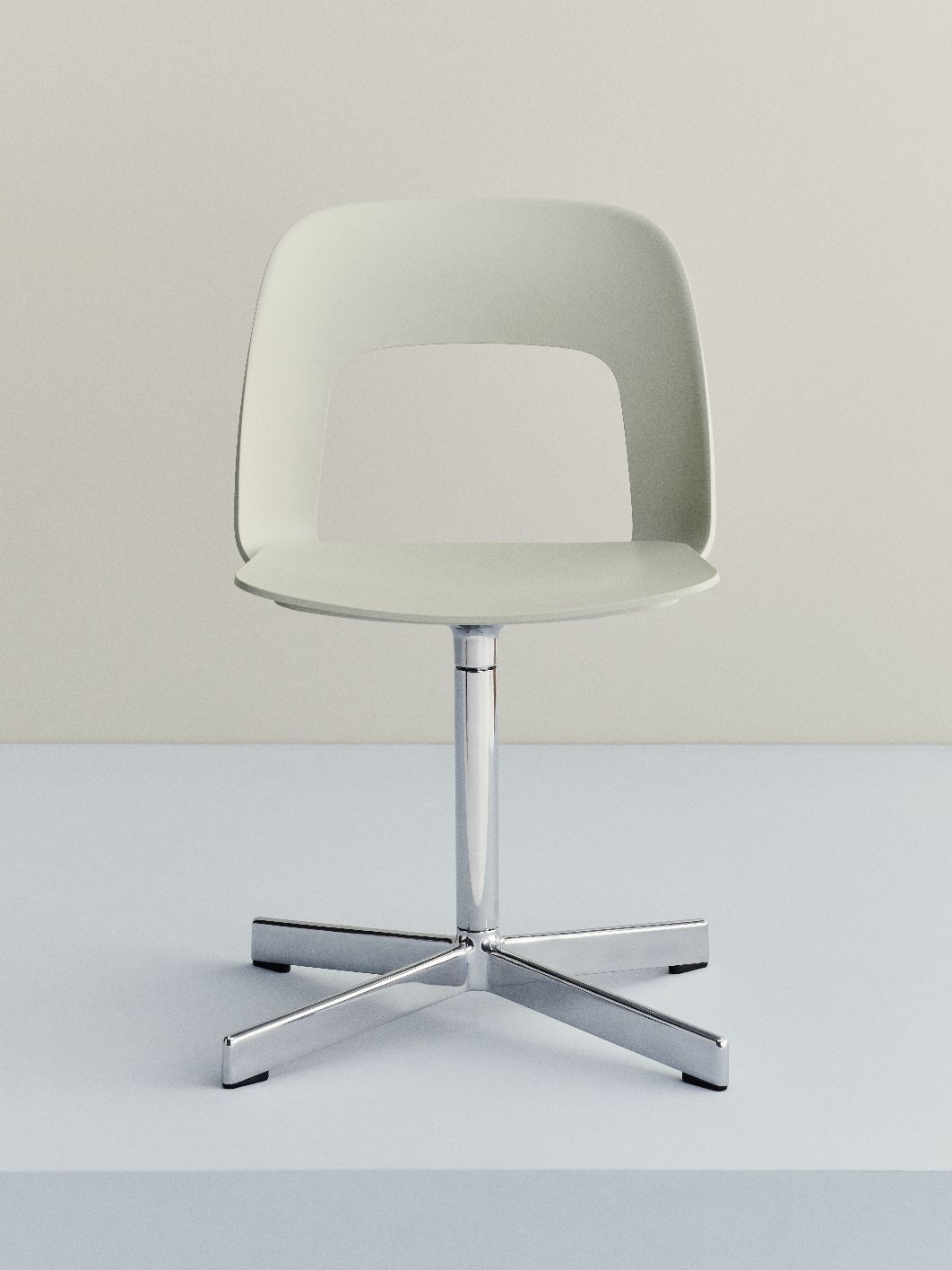 Layout Side Chair 131 4-Stern Drehfuß Stuhl Hay