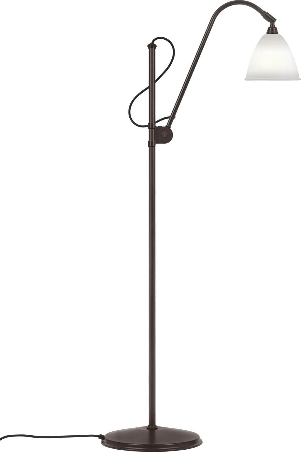 Bestlite BL 3 Stehleuchte S Bone China / Schwarzes Messing Gubi