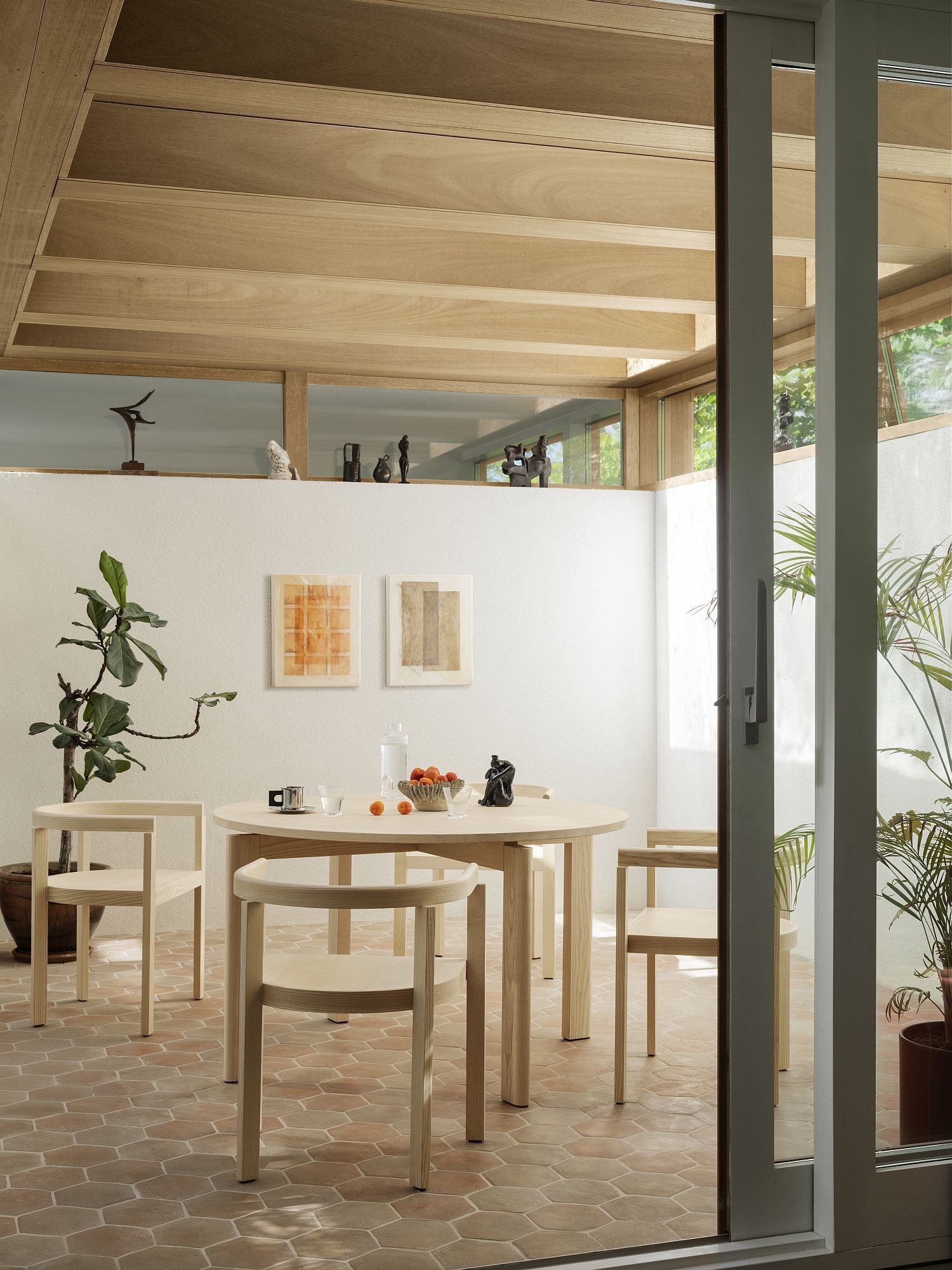 After Dining chair Stuhl Fritz Hansen