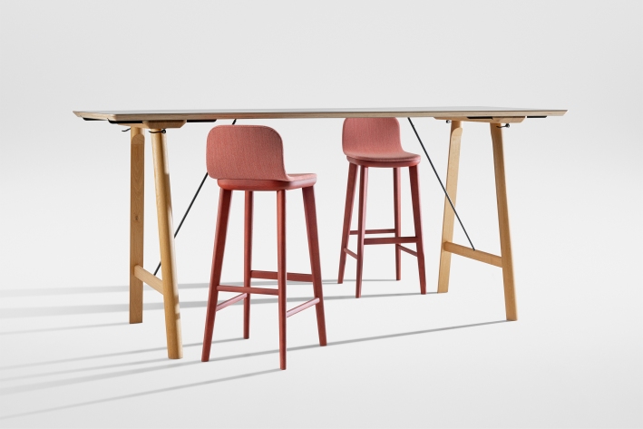 Aeon Barstool Barhocker Vollgepolstert Zeitraum