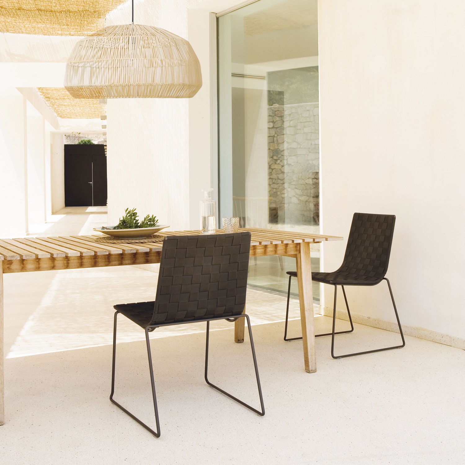 Trenza SI0700 Outdoor Stuhl stapelbar Andreu World