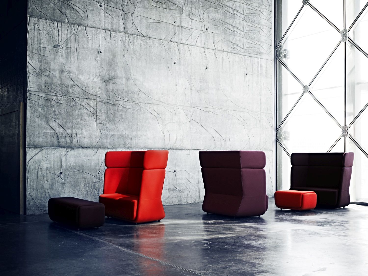 Basket Sofa Highbackrest Softline